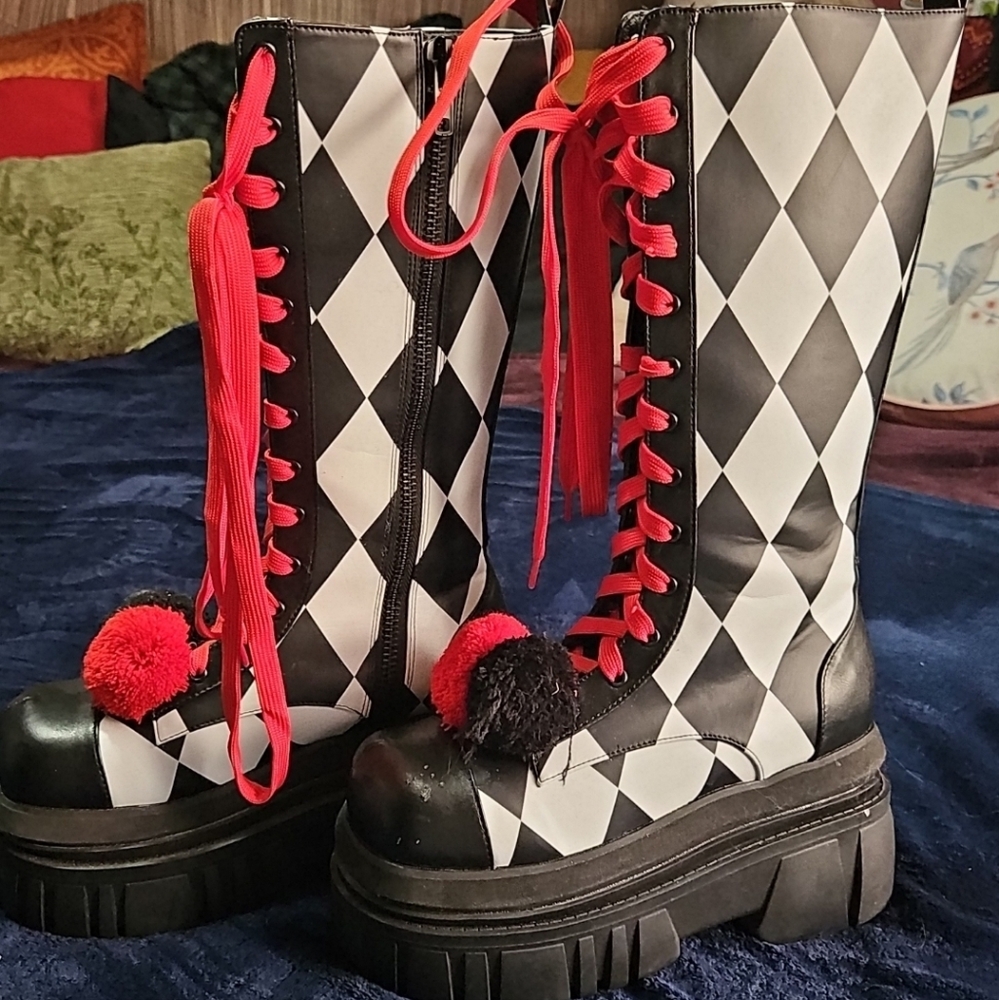 Trickz N Treatz Clown Boots Dollskills